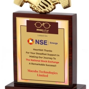 Handshake Service Appreciation Plaque – Recognition for...