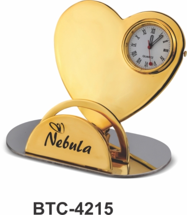 Heart Clock Card Holder