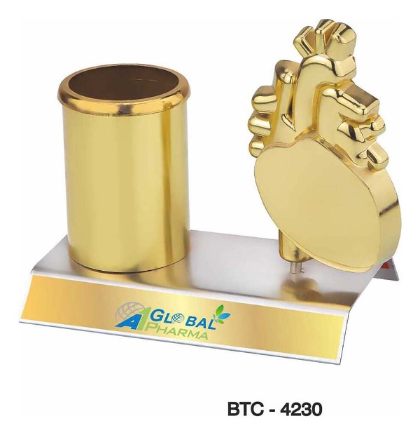 Heart Theme Pen Stand