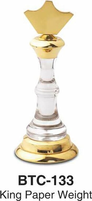 King Paper Weight – Gold | Premium...