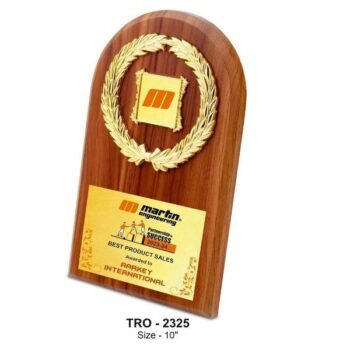 Laminated Half Round Wooden Plaque – Classic...