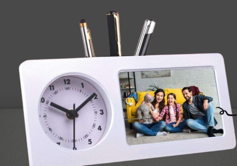 Large Clock with Photo Frame & Tumbler – Branded Corporate Gift