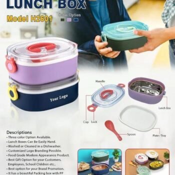 Lunch Tiffin Box – Durable, Airtight Food Storage for School & Office -1