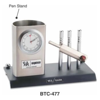 Metal Cricket Set With Pen Stand –...