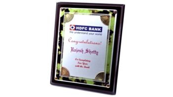 Milestone Frame with Green Accents – Elegant...