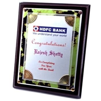 Milestone Frame with Green Accents – Elegant...