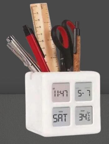 Multifunction Magic Table Clock with Tumbler –...