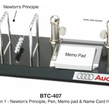 Newton’s Principle Desk Set – Pen Stand,...