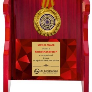 Open Display Service Award with Medal –...