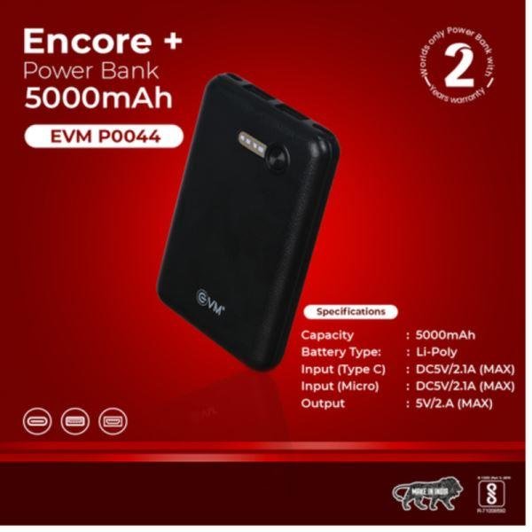 P0022 Encore 5000mAh Power Bank
