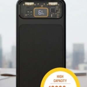 PowerLink 10: 10,000 mAh Power Bank with Clear Display & Fast Charging