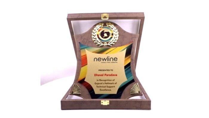 Regal Shield With Gold Accents – Award for Leadership & Team Excellence