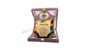 Regal Shield With Gold Accents – Award...