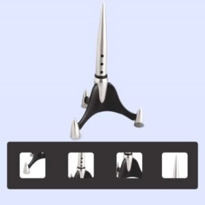 Rocket Shape Pen Holder – Creative Desk Organizer for Office & Home -1