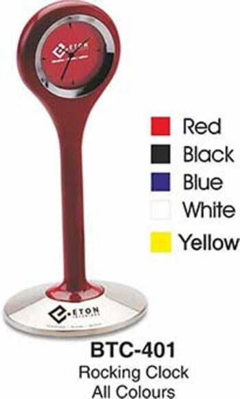 Rocking Clock – Elegant Desk Accessory With...