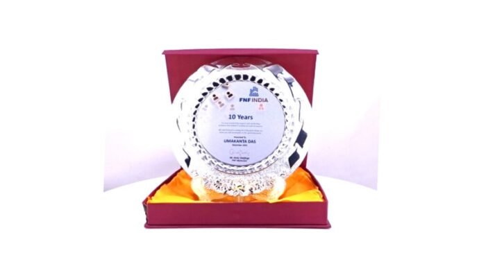 Royal Chain Salver – Gold Recognition for Loyalty Legacy & Partnership