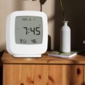 Screentime TV Style Digital Clock with Calendar Temperature & Humidity