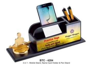 Serenity Desk Organiser – Wooden Desk Accessory...