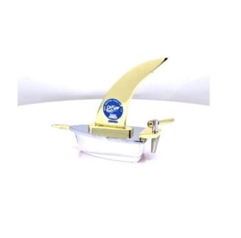 Ship Desk Organiser – Elegant Golden Iron...