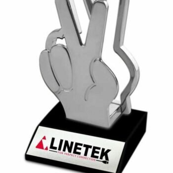 Silver Victory Hand Memento – Achievement Award...