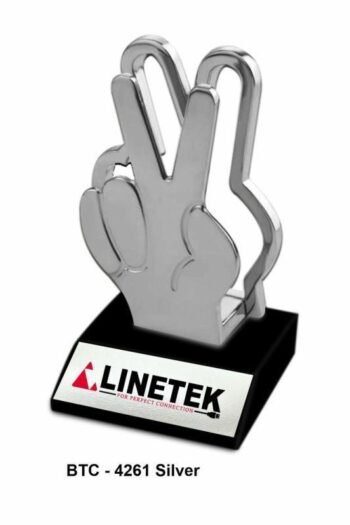 Silver Victory Hand Memento – Achievement Award...