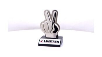 Silver Victory Hand Memento – Achievement Award...