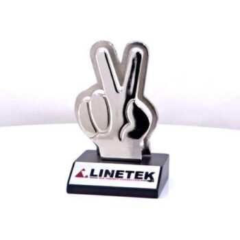 Silver Victory Hand Memento – Achievement Award...