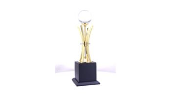Sports Globe Trophy – Crystal Top –...