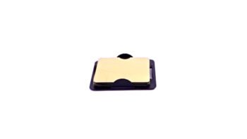 Square Metal Coaster Set – Gold –...