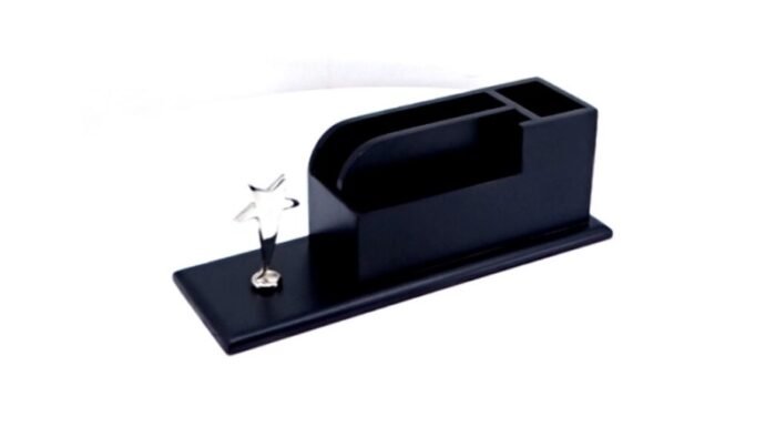 Star Accolade Desk Organiser – Multi-Utility Desk Set for Recognition and Rewards