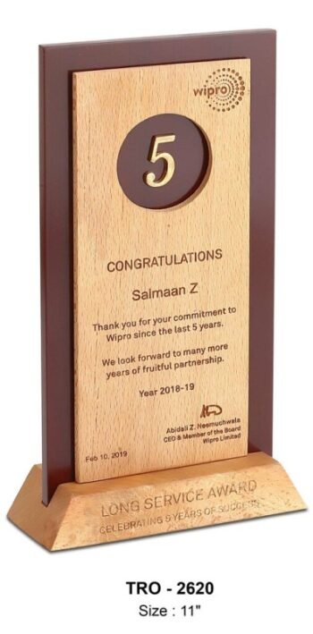 Steam Beech Long Service Award – Honor...