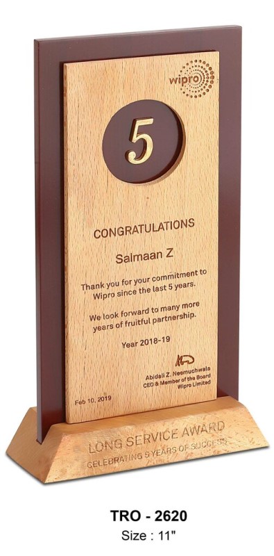 Steam Beech Long Service Award