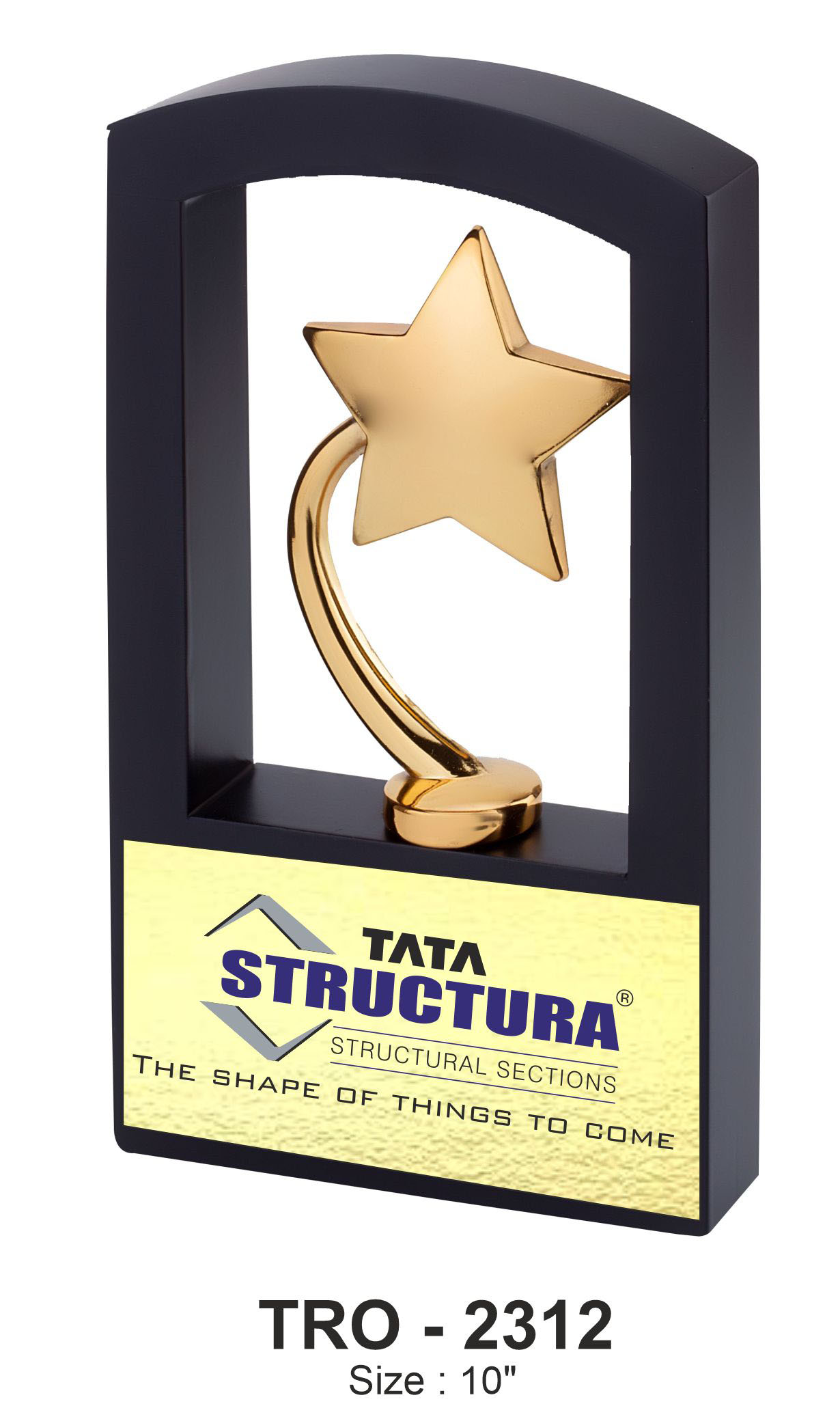 CURVED STAR INFLUENCE TROPHY
