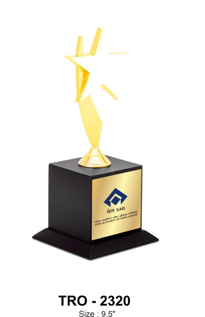 Premium Metal Cut Star Trophy
