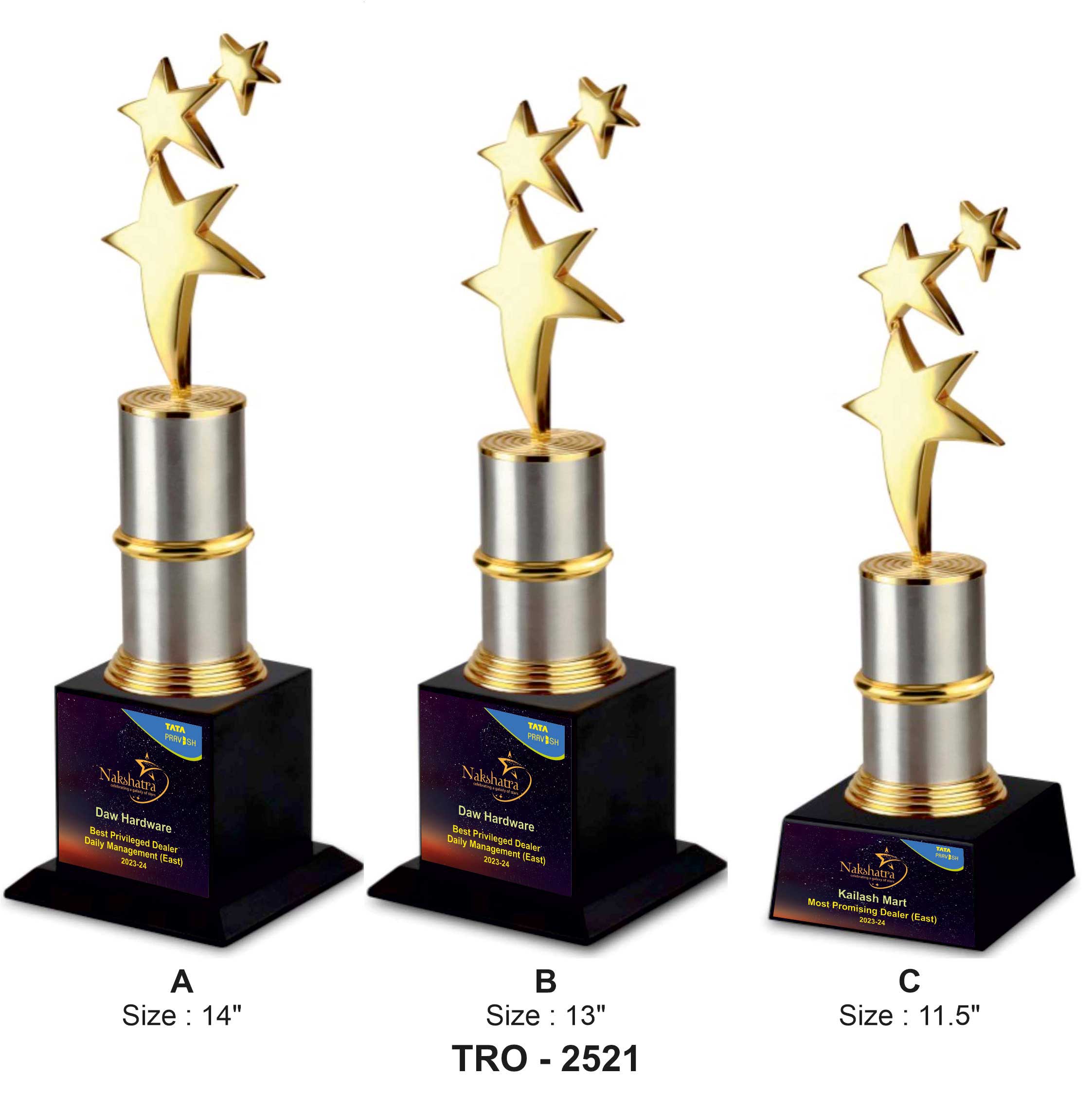 CORPORATE 3 STAR TROPHY