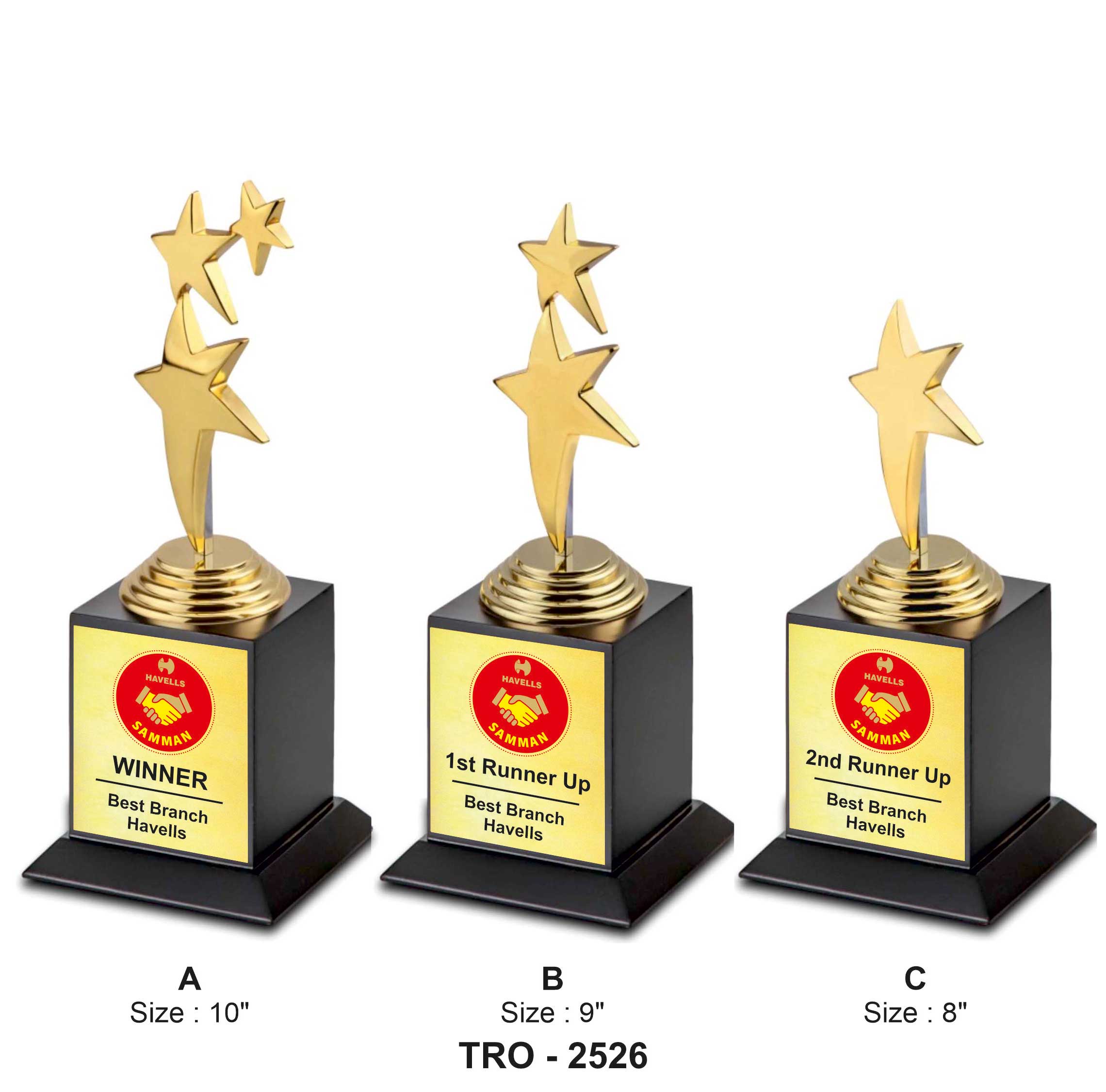 GOLDEN STEPS TO GLORY TROPHY