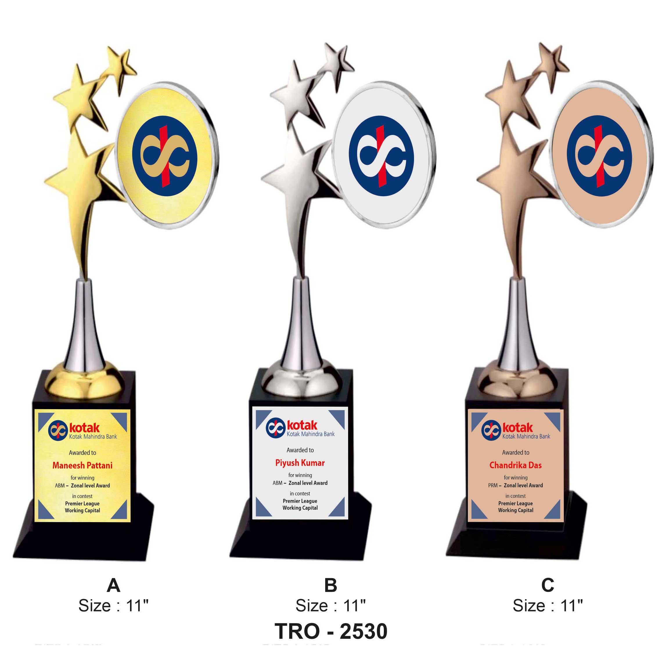 STAR RING OF RECOGNITION TROPHY