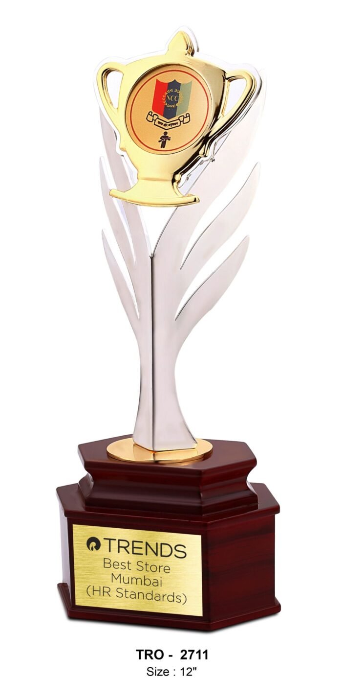 Metal Trophy Elegant Award