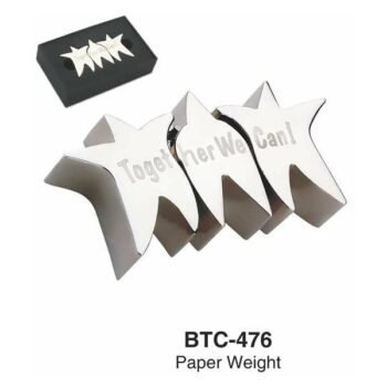 Teamwork Paperweight – Corporate Desk Accessory &...