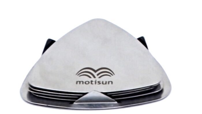 Triangular Steel Coaster Se