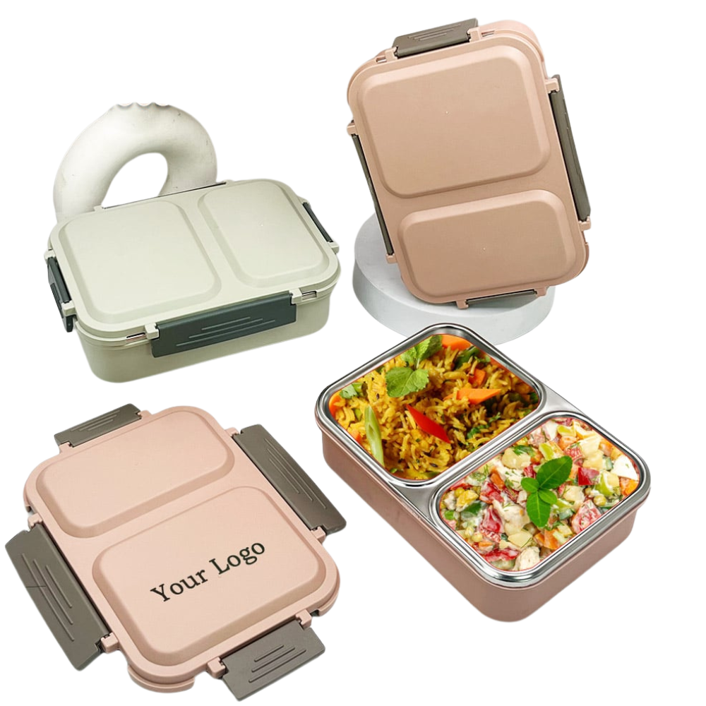 2 Compartment Lunch Box