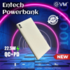 EVM En-Tech White 10000mAh 22.5W Fast Charging Power Bank