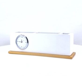 White Elegance Desk Organiser – Stylish Desk...