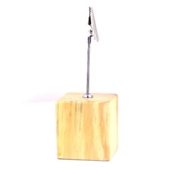 Wooden Cube Memo Holder – Corporate Gift...