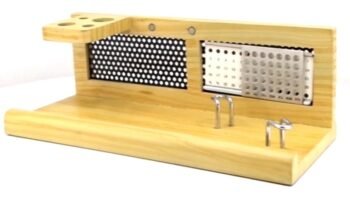 Wooden Desk Organizer with Perpetual Calendar –...