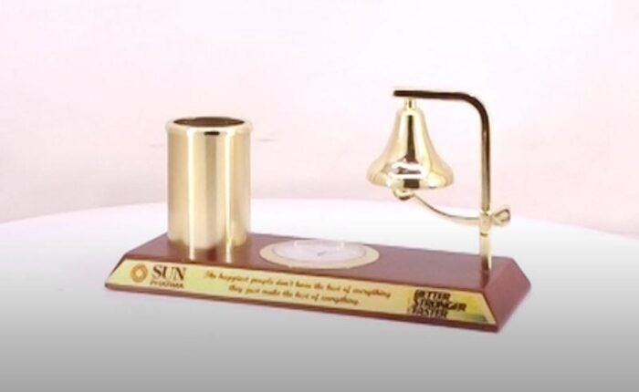 Wooden Desk Organizer – Elegant & Functional Workspace Accessory