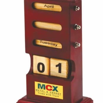 Wooden Perpetual Calendar – Corporate Gift &...