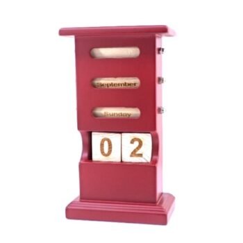 Wooden Perpetual Calendar – Corporate Gift &...