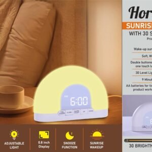 Horizon Sunrise Clock with 30 Step Lamp – Wake Up Naturally