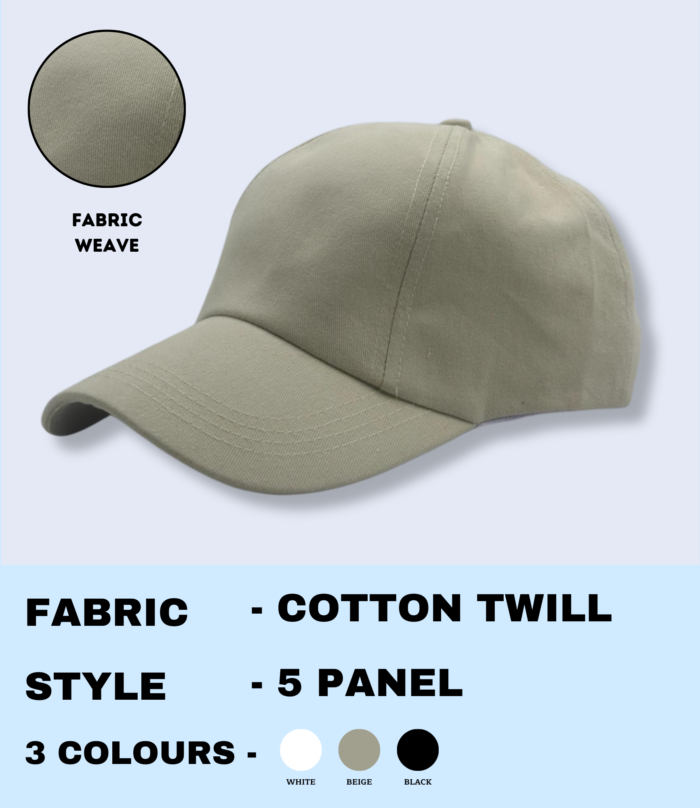 Cap Cotton Twill